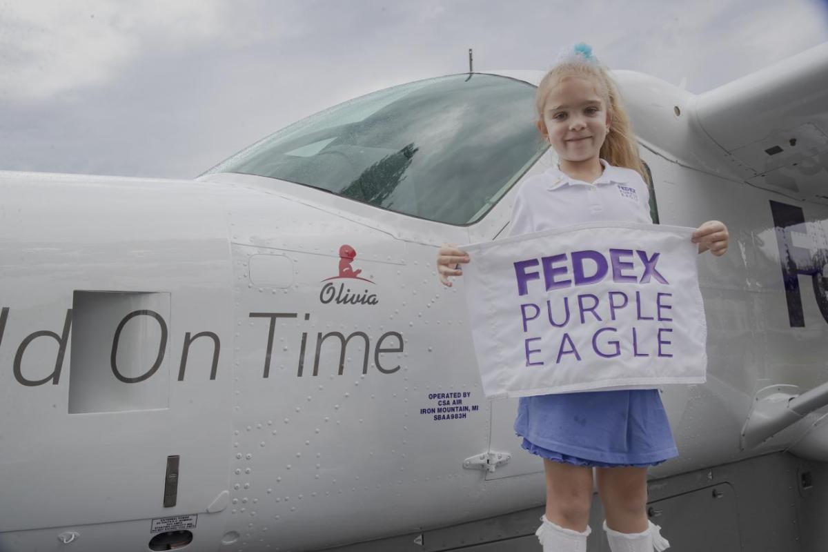 FedEx and St. Jude Children’s Hospital Celebrating Honoree